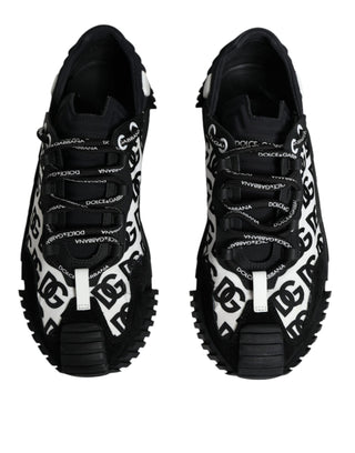 Black Logo Lace Up Low Top Ns1 Sneakers Shoes