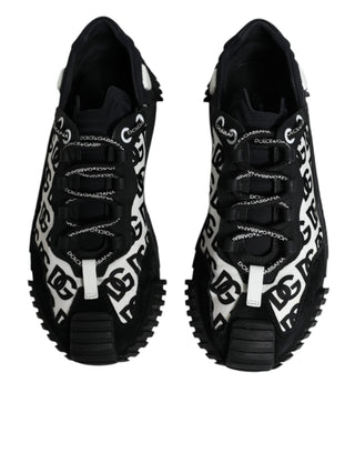 Black Logo Lace Up Low Top Ns1 Sneakers Shoes