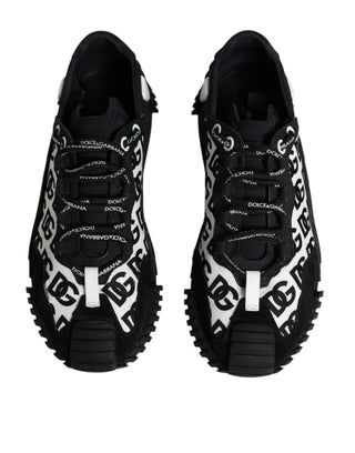 Black Logo Lace Up Low Top Ns1 Sneakers Shoes