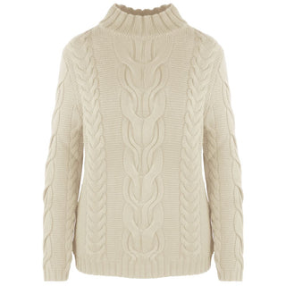 Beige Wool Sweater