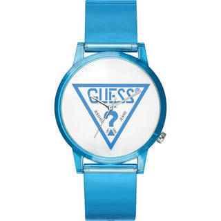 Blue Silicone Watch