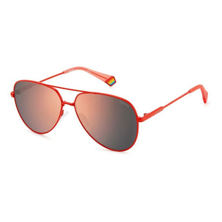 Red Metal Sunglasses