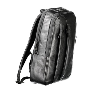 Black Leather Backpack