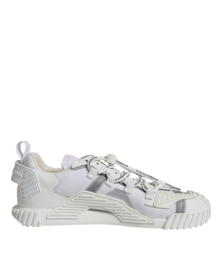 White Lace Up Low Top Ns1 Sneakers Shoes