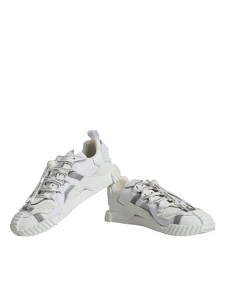 White Lace Up Low Top Ns1 Sneakers Shoes