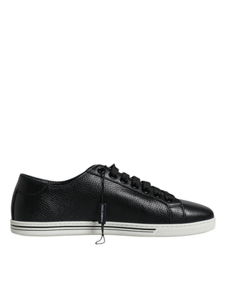 Black Low Top Men Saint Tropez Sneakers Shoes