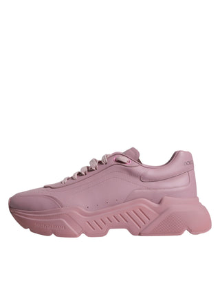 Pink Leather Daymaster Low Top Sneakers Shoes