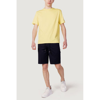 Yellow Cotton T-shirt