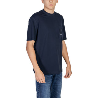 Blue Cotton T-shirt