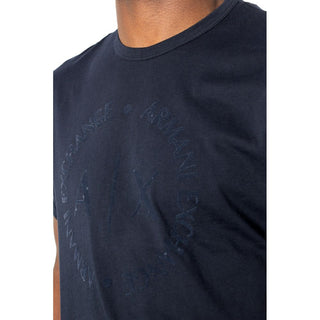 Blue Cotton T-shirt