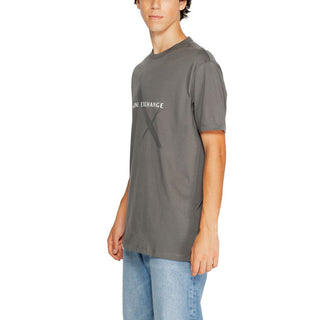 Gray Cotton T-shirt