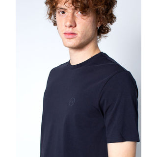 Blue Cotton T-shirt