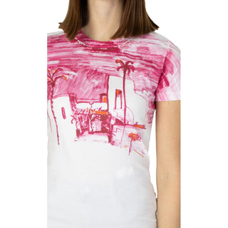 Multicolor Cotton Tops & T-shirt