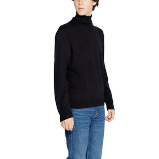 Black Cotton Sweater