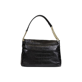 Black Polyester Handbag