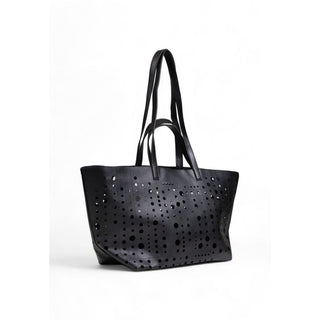 Black Polyethylene Handbag