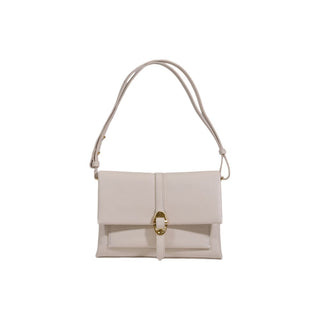 White Leather Handbag