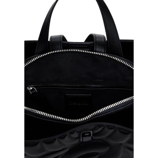 Black Polyethylene Backpack