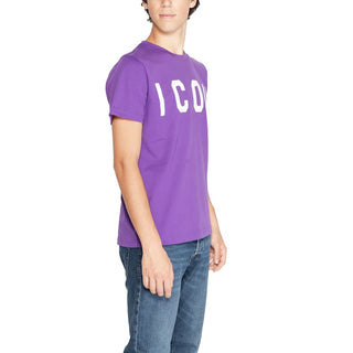 Purple Cotton T-shirt