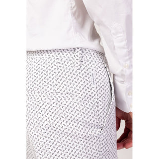 White Cotton Short