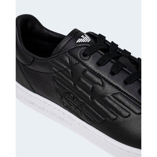 Black And White Polyethylene Sneaker