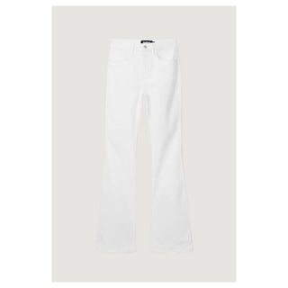 White Cotton Jeans & Pant