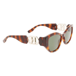 Brown Injected Sunglasses