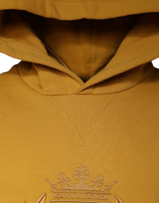 Mustard Dg Hooded Men Sweatshirt Sweater