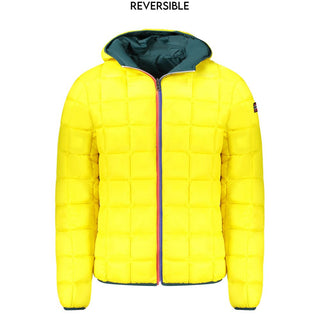 Green Polyamide Men Jacket