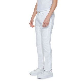 White Cotton Jeans & Pant