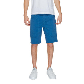 Blue Cotton Short