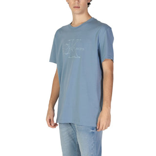 Blue Cotton T-shirt