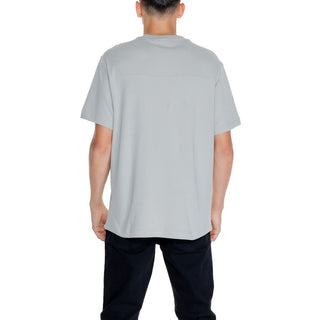 Gray Cotton T-shirt