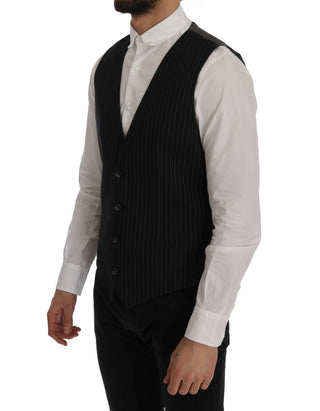 Sleek Striped Waistcoat Vest - Luxury for You