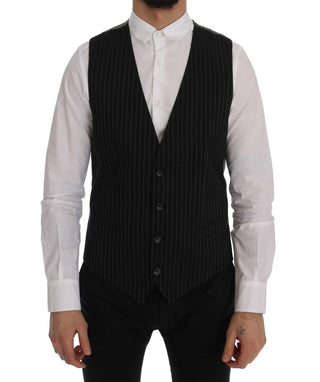 Sleek Striped Waistcoat Vest - Luxury for You