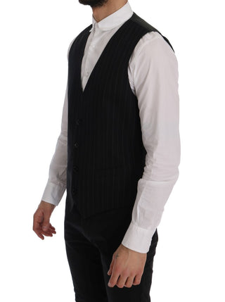 Elegant Striped Vest Waistcoat - Luxury for You