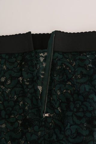 High Waist Floral Lace Slim Trousers - Luxury for You