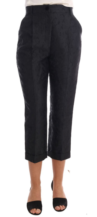 Elegant High Waist Capri Dress Pants - Luxury for You