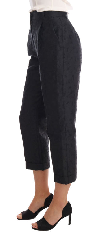 Elegant High Waist Capri Dress Pants - Luxury for You