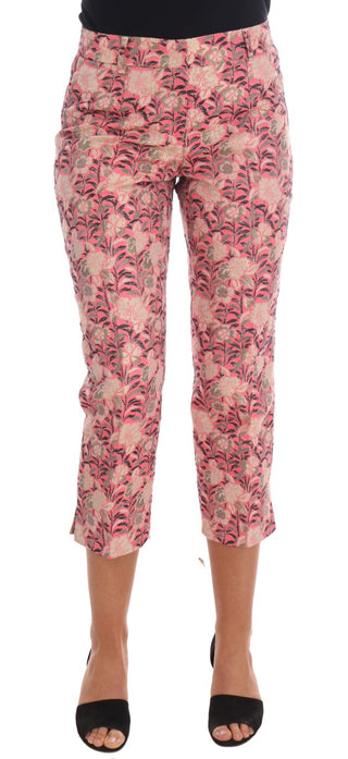 Elegant Floral Brocade Pants - Luxury for You