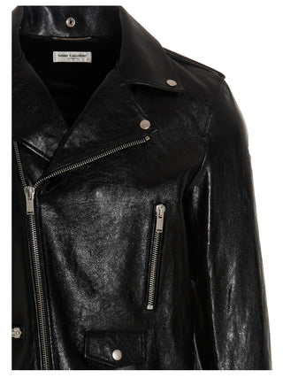 Classic Motorcycle Leather Jacket