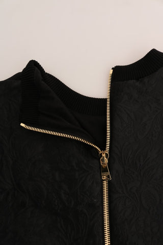 Enchanted Crystal Embellished Black Sweater - Luxury for You