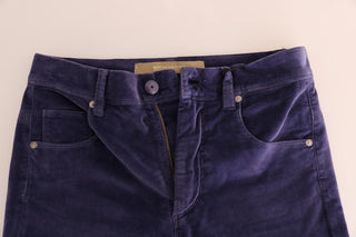 Chic Purple Corduroy Bootcut Flare Pants - Luxury for You