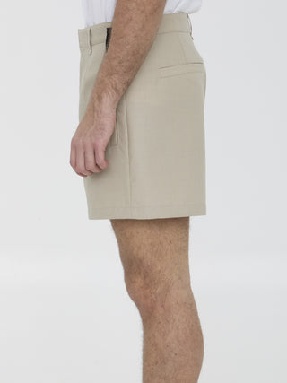 Wool Bermuda Shorts