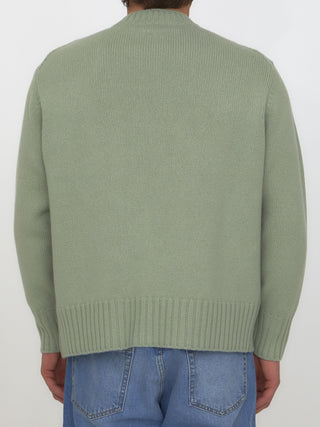 Green Cashmere Sweater