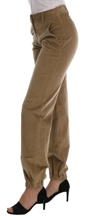 Chic Beige Casual Pants For Sophisticated Style - Luxury for You