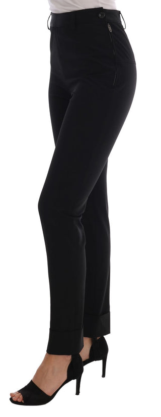 Sleek Black Stirrup Leggings - Luxury for You