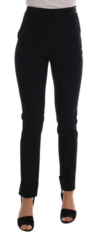 Sleek Black Stirrup Leggings - Luxury for You