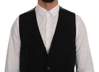 Elegant Striped Waistcoat Vest - Luxury for You