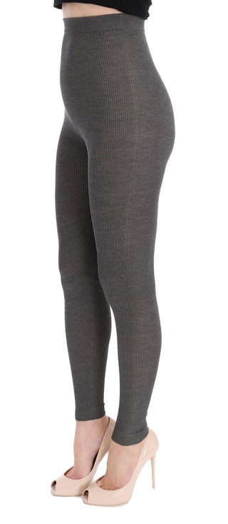 Elegant High Waist Cashmere Tights Pants - Luxury for You